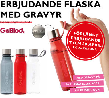 Erbjudande - GeBlod